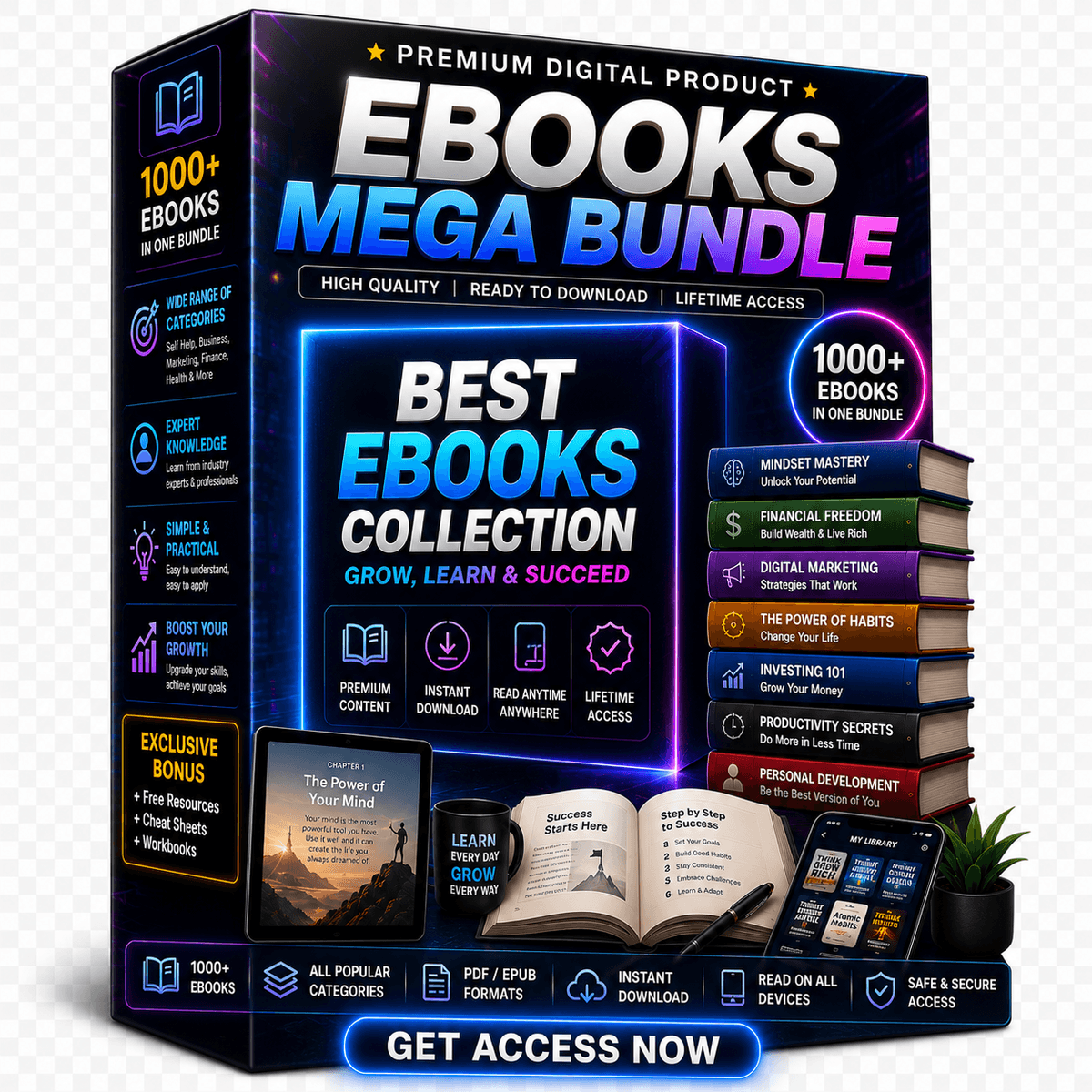 40+ Digital Courses Bundle